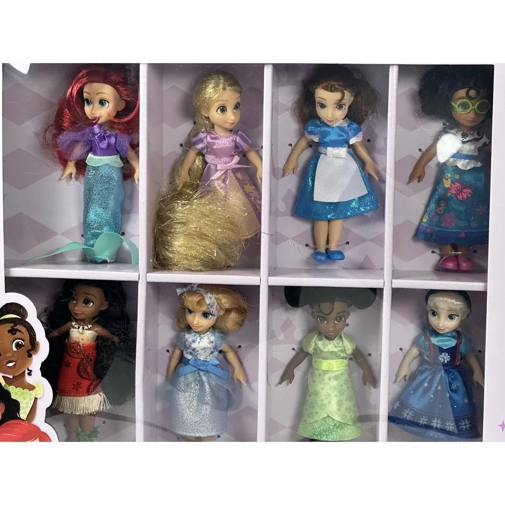 Disney Once Upon a Story Mini Doll Gift Set 8 Figures New